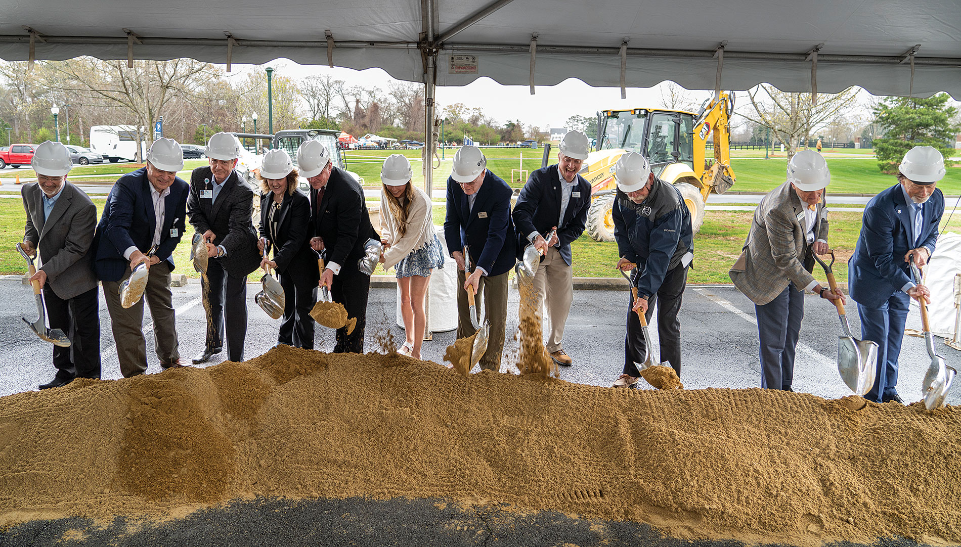 Morgan Bailey Hall groundbreaking