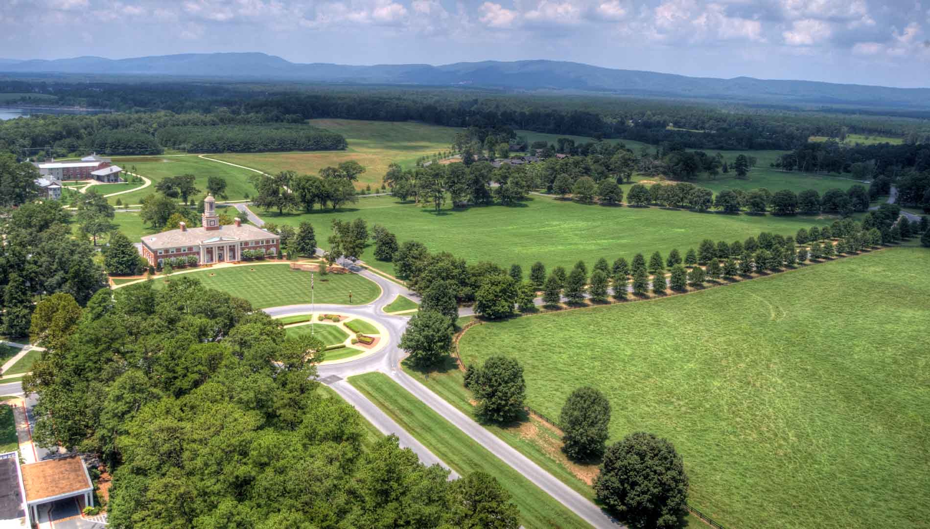 Berry College Aerial View